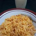 Cooksnap dari shofie untuk resep Carbonara Samyang with Mozarella Cheese