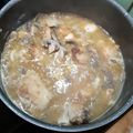El cooksnap de Marissa Almada cuando hizo Pollo al Champignon.