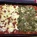 El cooksnap de Alejandro Ismael Cabaña cuando hizo Pizza integral con verdura y ricota.
