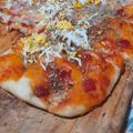 El cooksnap de Magdalena Silva cuando hizo Pizza casera.