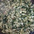 El cooksnap de Jonas Cobos cuando hizo Merluza con espinacas.