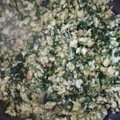 El cooksnap de Jonas Cobos cuando hizo Merluza con espinacas.