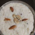 Mukta Shukla 's cooksnap of when they made Rice kheer.