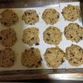 El cooksnap de Camila Balbi cuando hizo Galletitas de avena y banana.