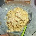 Cooksnap dari Rike Novianti untuk resep Spaghetti Carbonara
