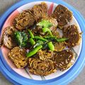 Nita Prajesh Suthar's cooksnap of when they made અળવી ના પાન ના પાત્રા (Arvi Pan Patra Recipe In Gujarati).