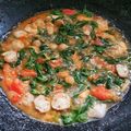 Cooksnap dari Nora Samidan untuk resep Kangkung jamur merang terasi