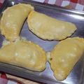 El cooksnap de Yanira Rodríguez cuando hizo CALZONE DE JAMÓN, QUESO, ACEITUNAS Y HUEVO sin levadura 🧀 🥓🥚.