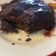 El cooksnap de Laura Heilbronn cuando hizo Pancake de banana y avena al microondas con arándanos light.