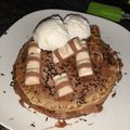 El cooksnap de Isa Roldan cuando hizo Tarta de creps con kinder.