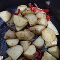 El cooksnap de Alva Cuyan cuando hizo Papas salteadas.