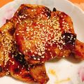 水晶姊姊 的 辣味照燒滷雞腿排 cooksnap