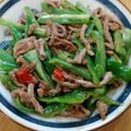 Grace Wang 的 青椒炒肉絲★okane cooksnap