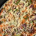 Chef K. Madaks Bakery's cooksnap of when they made Tortilla Pizza.