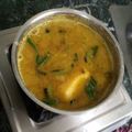Keya Mandal's cooksnap of when they made নিরামিষ অড়হর ডাল(Niramish Arhar dal recipe in bengali).