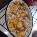 El cooksnap de Cinthia Vallejos cuando hizo Fideos integrales caseros.