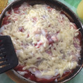 El cooksnap de cecilia cuando hizo Lasaña con masa de panqueques.