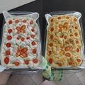 El cooksnap de lorena perez cuando hizo Focaccia italiana.