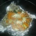 El cooksnap de Berta Maldonado cuando hizo Vegetales al horno.