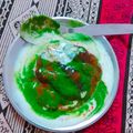 Sadhana Singh's cooksnap of when they made Aloo Chola Tikki Chat.