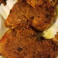 El cooksnap de Maria Sola cuando hizo Pollo empanizado estilo KFC.