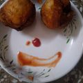 Disha Sharma का कुकस्नैप जब उन्होंने ब्रेड रोल (bread roll recipe in Hindi) बनाया था।