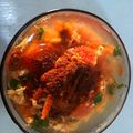 N's cooksnap of when they made Tomato Egg Drop Soup.