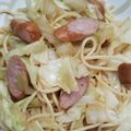 ささささ＆＊'s cooksnap of when they made ☆きゃべつとウインナーのパスタ☆.