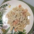 El cooksnap de ana_mabe cuando hizo Pasta con salsa cremosa, camarones y limón.