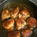 Samuel Galloway 's cooksnap of when they made Honey Garlic Chicken Thighs.