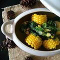 Cooksnap dari Andrenia Giawati untuk resep Sayur bening bayam