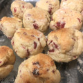 El cooksnap de Andrea Viazzi Moreira cuando hizo Scones de salame y queso.