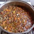 El cooksnap de obra4 cuando hizo Guiso de lentejas con chorizo colorado.