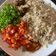 Jamila Ibrahim Tunau's cooksnap of when they made Shinkafa da wake.