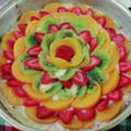 El cooksnap de Verónica Rodríguez cuando hizo Tarta de frutillas con crema pastelera.