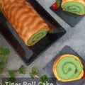 Cooksnap dari Ummu Khal Kitchen untuk resep 15.3~ Tiger Roll Cake *gluten-free & dairy-free