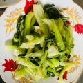 Cooksnap của hihi khi họ làm theo món Cải xào tỏi