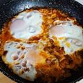 Cooksnap Kubusiek Gotuje z czasów, kiedy przygotował Szakszuka z chorizo.