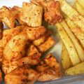 รูป Cooksnap ของ Rainbow เมื่อเขาทำ อกไก่ย่างปาปริก้า + มันฝรั่ง #เย็นนี้ผอมแน่