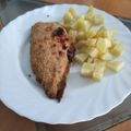 El cooksnap de Tachu cuando hizo Cachopollo de Chicote en freidora de aire versión saludable.