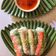 Cooksnap Cempaka Putih semasa beliau membuat Vietnamese Rice Paper Rolls.
