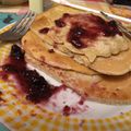 El cooksnap de Selena Nieto Lescano cuando hizo Panqueques con salsa de dulce de leche.