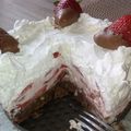 MDTímea Cooksnap-ja, amikor elkészítette a(z) Epres sajttorta (sütés nélküli) receptet.