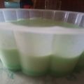 Cooksnap dari Elvi Sariayu untuk resep Puding busa tape ketan ijo