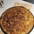 El cooksnap de Emanuella Pirozzi cuando hizo Quiche de alcachofas y jamón.