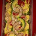 Cooksnap của Bạch Hương khi họ làm theo món Salad rau quả trộn dầu dấm và ức gà áp chảo