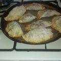 El cooksnap de Lorena Herrera cuando hizo Empanadillas de batatas.