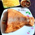 Cooksnap của Kim Dung . khi họ làm theo món Cá diêu hồng chiên mắm xoài