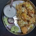 Rumki Mondal's cooksnap of when they made চিকেন বিরিয়ানী (chicken biryani recipe in Bengali).
