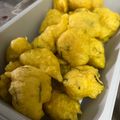 Cooksnap Si Gadis semasa beliau membuat Cucur Udang Ammi Style.